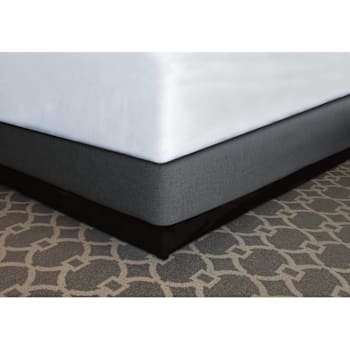 Mattress Safe Box Spring Quickwrap Graphite Polyestr K 72x80x6.5-7.5" Case Of 12