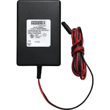 Chicago Faucets Plug-In Single-Use Class 2a Transformer