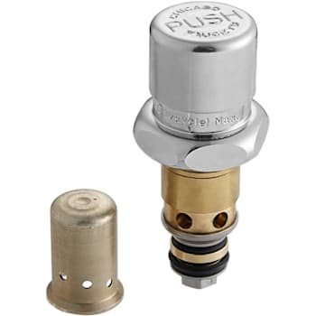 Chicago Faucets Naiad Metering Cartridge With Fast Cycle Time Closure/Push Index