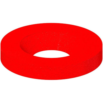 Chicago Faucets Button, Red Index