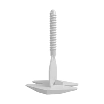QEP Lash360 Tile Leveling 3 Corner Stem, 1/16", Package Of 100