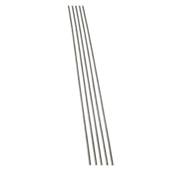 Palisade 94" Vinyl Backsplash Accessory J Trim, Silver Lake, Package Of 5