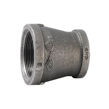 Mueller Streamline Black Reducing Coupling, 2 X 1"