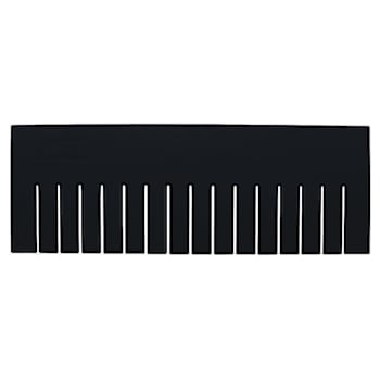 Image for Quantum Storage Systems Conductive Long Divider Dg93080co Black Package Of 6 from HD Supply