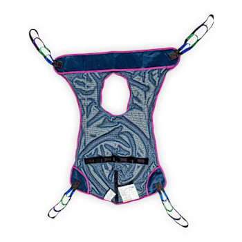 Medacure Full Body Sling W/Commode Mesh - Large