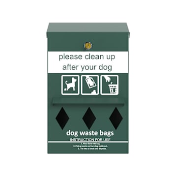 Fur Essentials Wall-Mount Pet Waste Roll Bag Dispenser