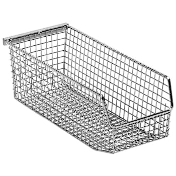 Quantum Storage Systems Mesh Stack 11"D X 4-3/4"W X 4"H Chrome Case Of 20