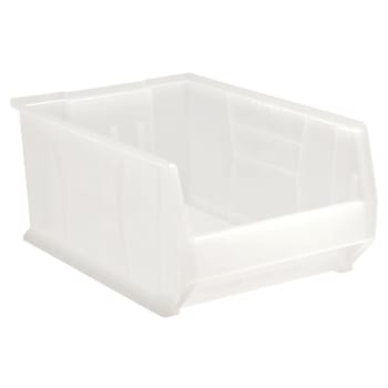 Quantum Storage Systems Hulk Stack Container 23-7/8"L X 16-1/2"W X 11"H  Clear