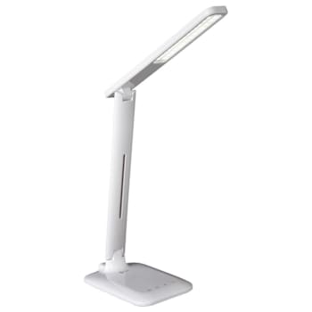 Advantus Ottlite Slimline 19" LED Desk Lamp, Clearsun, White