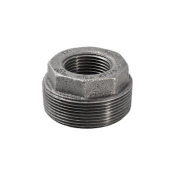 Mueller Streamline Black Hex Bushing, 2 X 1"