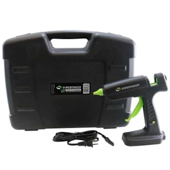 Surebonder High Temperature Full Size Glue Gun, 120 Watt, 18 Volt, Gun/Case Only