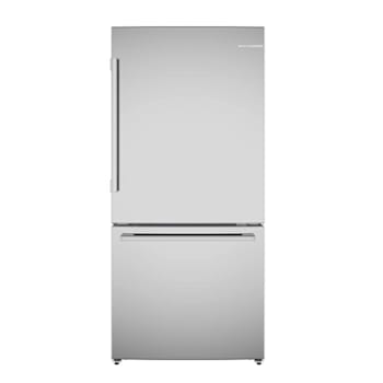 Image for Bosch 100 Series 33 In. Counter Depth 2-Door Refrigerator W/ Ice from HD Supply