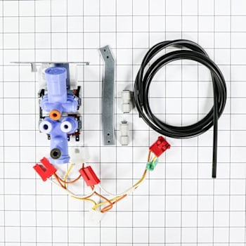 GE Replacement Water Valve Conversion Kit For Refrigerator, Part# Wr49x10043
