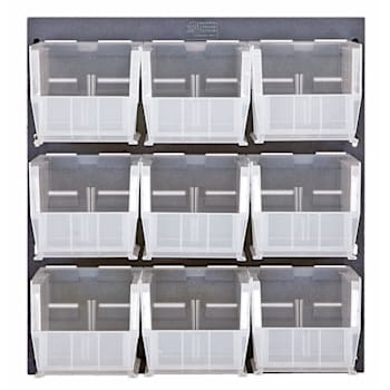 Quantum Storage Systems Louvered Panel Wall Mounted 18"L X 11"W X 19"H