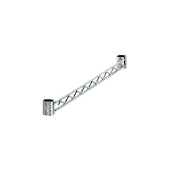 Quantum Storage Systems Hang Rail 36"L Chrome Plated Finish