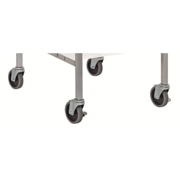 Image for Quantum Storage Systems Casters 4" Poly Wheel Set Of 2 from HD Supply