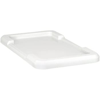 Quantum Storage Systems Lid Polypropylene White Case Of 6