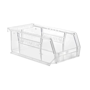 Quantum Storage Systems Ultra Stack & Hang Bin 7-3/8l X 4-1/8"W X 3"H Case Of 24