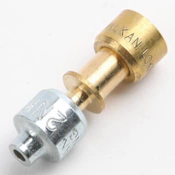 GE Replacement 6mm X 2mm Brass Lokring For Refrigerator, Part# Wr97x10032