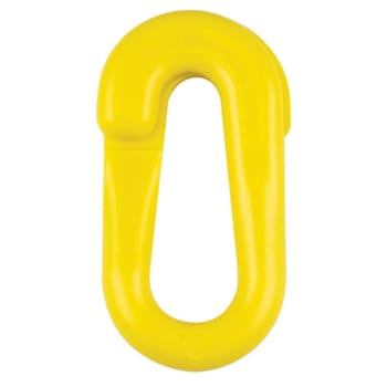 Image for Mr. Chain Earthmade Yellow Connecting Link - Large Package Of 10 from HD Supply