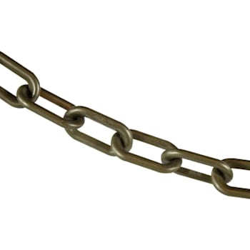Image for Mr. Chain 2" X 10 Khaki Gold Plastic Safety Chain from HD Supply