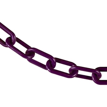 Image for Mr. Chain 2" X 10 Purple Plastic Safety Chain from HD Supply