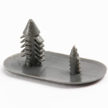 GE Replacement Stainless Steel Button Plug For Refrigerator, Part# Wr02x25409