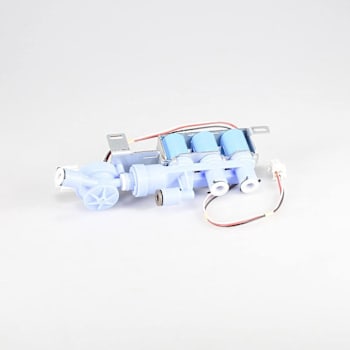 GE Replacement Tri Water Valve Assembly For Refrigerator, Part# Wr57x24974