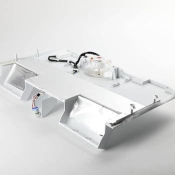 GE Replacement Evaporator Fan And Cover For Refrigerator, Part# Wr49x40249