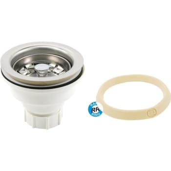 Image for Sink Strainer Chrome Plastic Body Stainless Steel Basket With Ball Catch Post from HD Supply