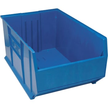 Quantum Storage Systems Hulk Container, 35-7/8" X 23-7/8" X 17-1/2", Blue