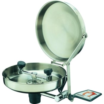 Image for Guardian Equipment Wall Mounted Eye Wash With Stainless Steel Bowl And Cover from HD Supply