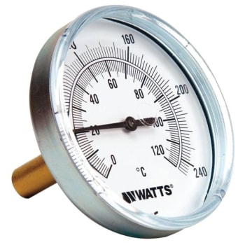 Image for Watts 1/2" Lead Free Bimetal Thermometer 32-248° Fahrenheit from HD Supply