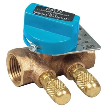 Image for Watts® CSM-61-T Flow Measurement Valve, 3/4" from HD Supply