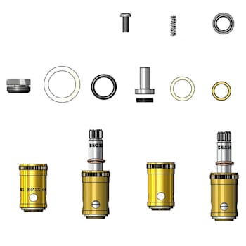 Image for T&S Brass And Bronze Eterna W/ Spring Check Master Parts Kit from HD Supply
