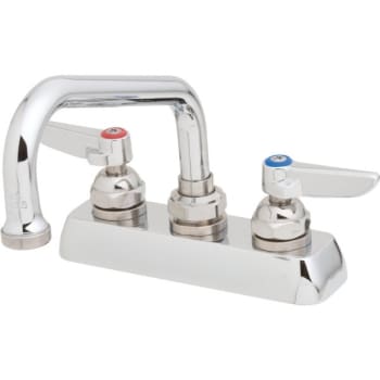 Image for T & S® Workboard Mixing Faucet, 2.2 Gpm, 4" Center, Chrome from HD Supply