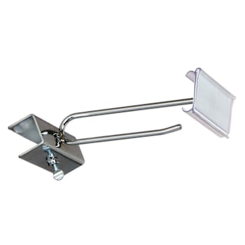 Quantum Storage Systems Catheter Cart Adjustable Hook, Chrome, Package Of 6