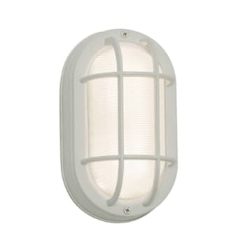 Afx 8-1/2 In. Outdoor LED Nautical Wall Fixture, 3000k, White