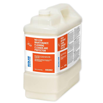 Ecolab No/Low Maintenance Flooring Cleaner And Protector 2.5 Gal