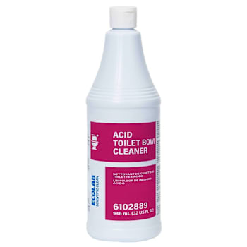 Ecolab Acid Toilet Bowl Cleaner 32 Oz Case Of 6