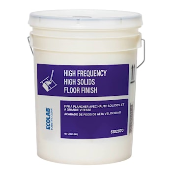 Ecolab High Frequency High Solids Floor Finish 5 Gal