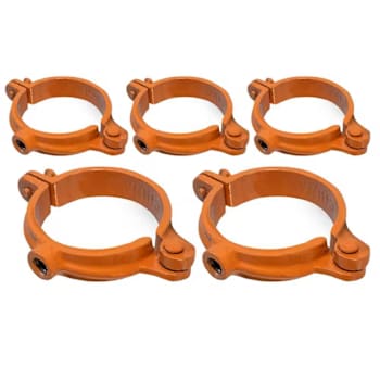Image for General Plumbing Supply 1-1/4 Copper Split Hanger from HD Supply
