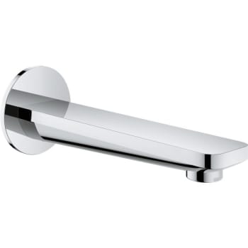 Grohe Lineare Starlight Chrome Wall-Mounted Tub Spout 6-3/4" Without Diverter