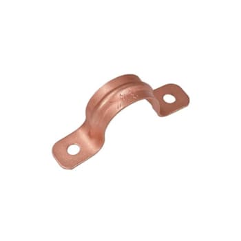 Oatey 1/2"Copper 2-Hole Pipe Hanger Strap