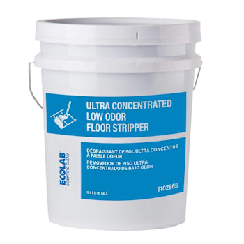 Ecolab Ultra Concentrated Low Odor Floor Stripper 5 Gal