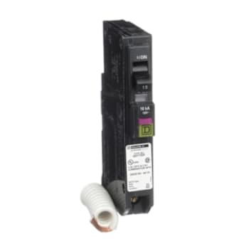 Image for Schneider Square D Qo 1-Pole Mini Circuit Breaker, Dual Function, 15 Amp from HD Supply