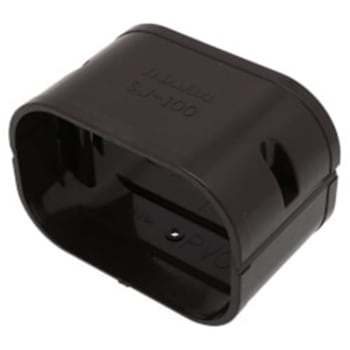 Image for Rectorseal Slimduct 3.75" Coupler Brown 100 from HD Supply