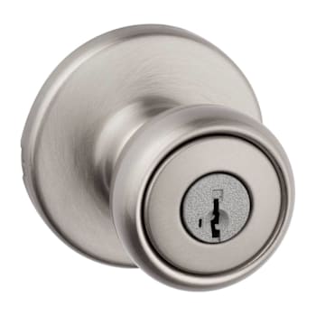 Kwikset Tylo Keyed Entry Knob With Pin And Tumbler In Satin Nickel, Case Of 6