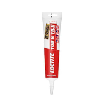 Loctite 5.5 Oz. Polyseamseal Tub And Tile Latex Caulk Sealant, White