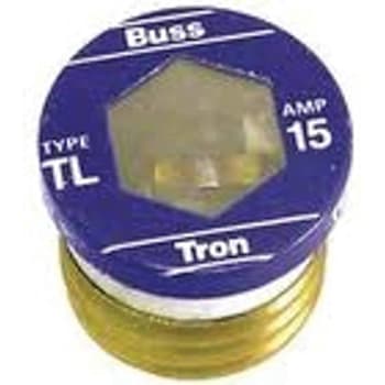 Bussmann Time Delay Loaded Link Plug Fuse, 15 Amp